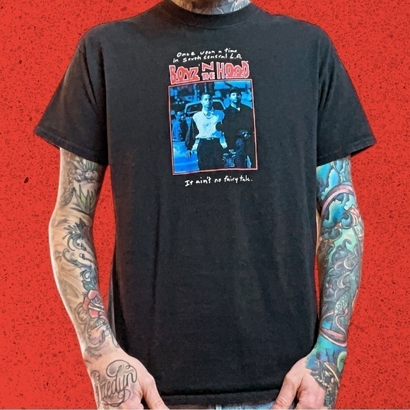 Ripple Junction Other - Boyz N the Hood rap style black t shirt ripple junction mens L